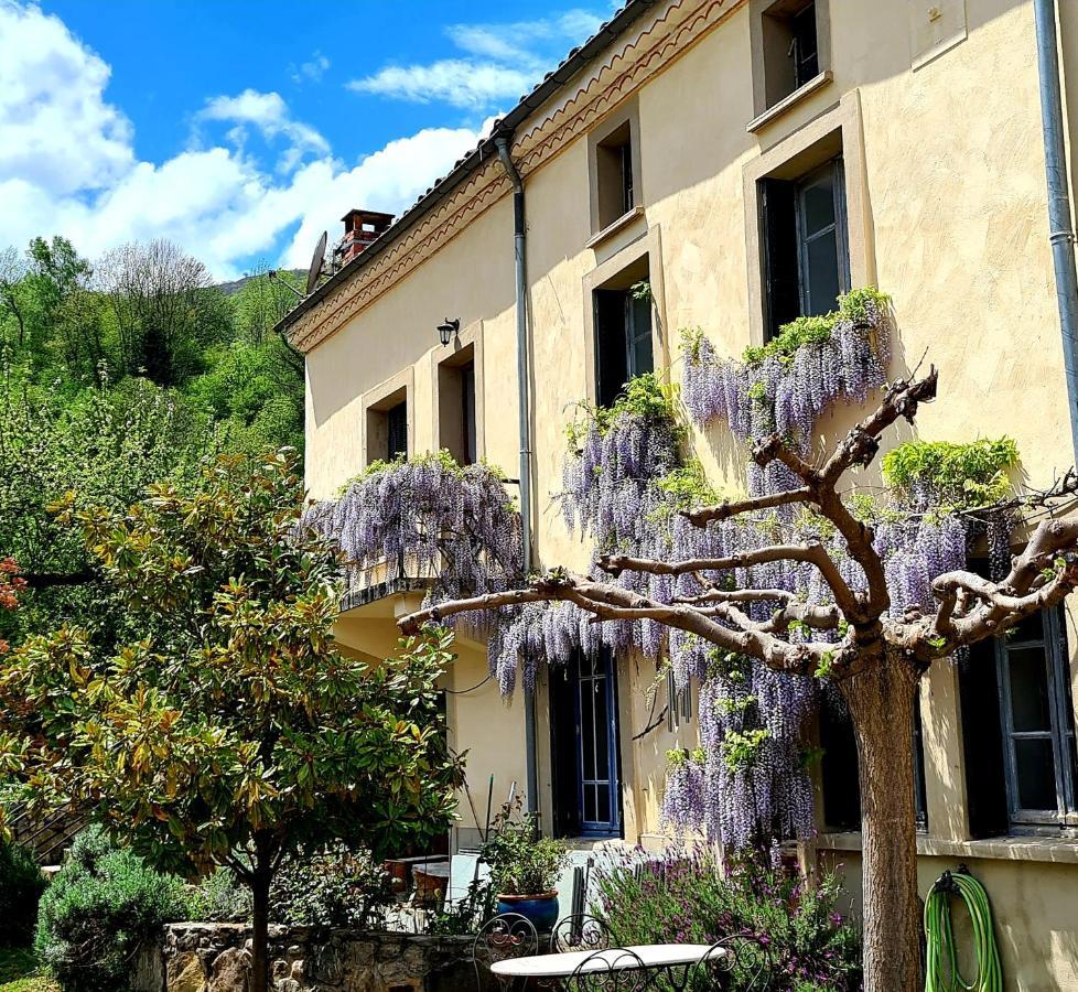 La Maison des Tisserandes Montségur Extérieur photo